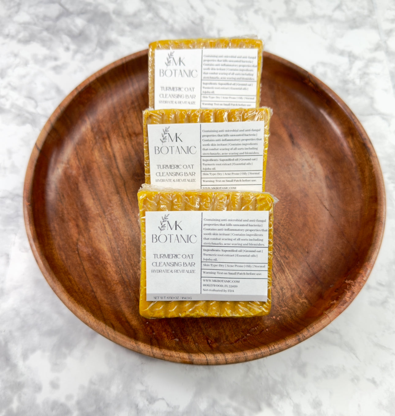 Turmeric Oat Cleansing Bar